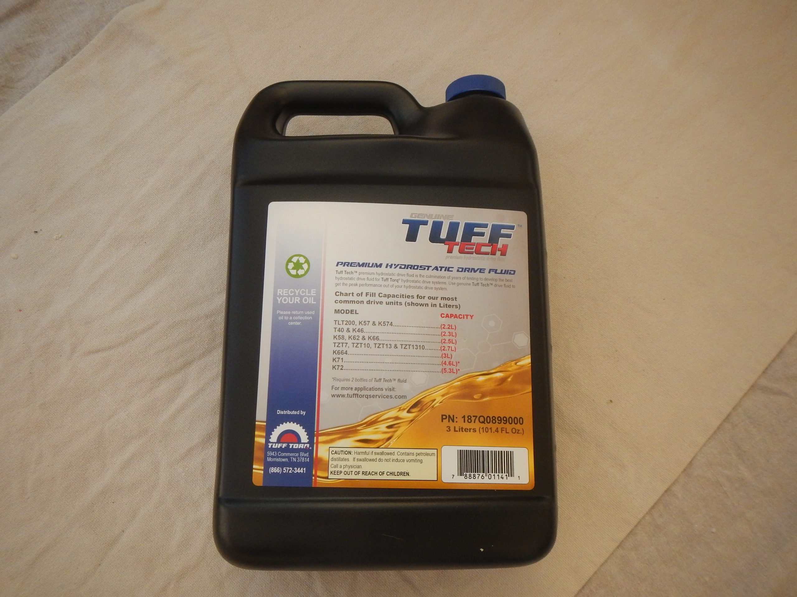 Tuff Torq All you Oil/Drive lawnmowers Fluid – 3 Hydrostatic will spares litres ever Spares4mowers for need the 